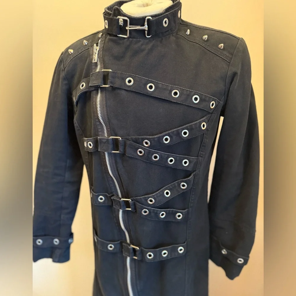 Y2K Tripp NYC Vintage Duster Trench Coat - Picture 13 of 16